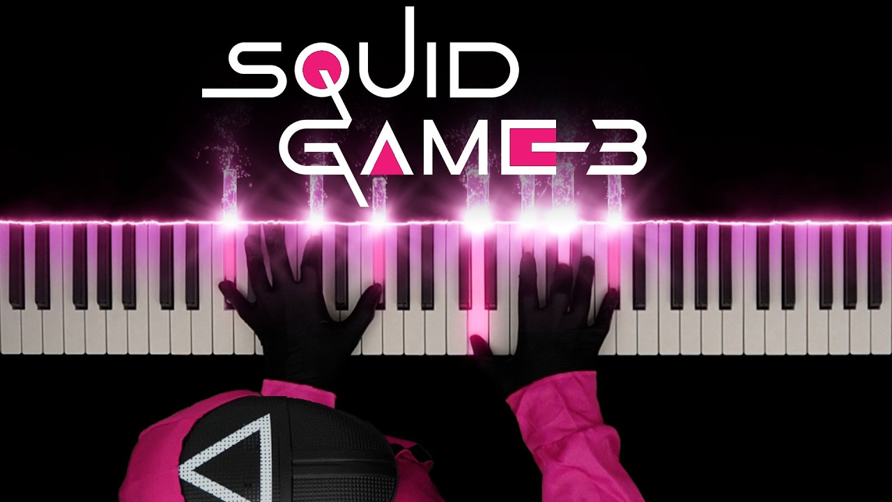 Squid Game 3 - Ending Theme &lsquo;Accomplished&rsquo; (Emotional Piano Cover) + Sheet Music
