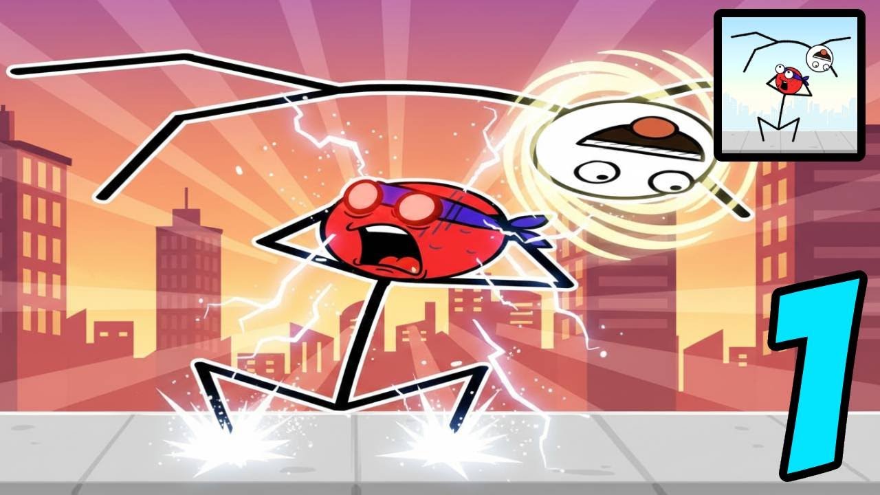 FLIP JUMP - Gameplay All Levels Walkthrough Part 1 - Stickman Epic Flips (ANdroid/ios)