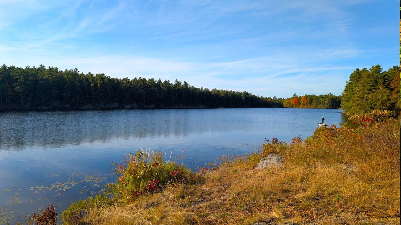 Kayak Fishing a Tiny Remote Lake in Ontario