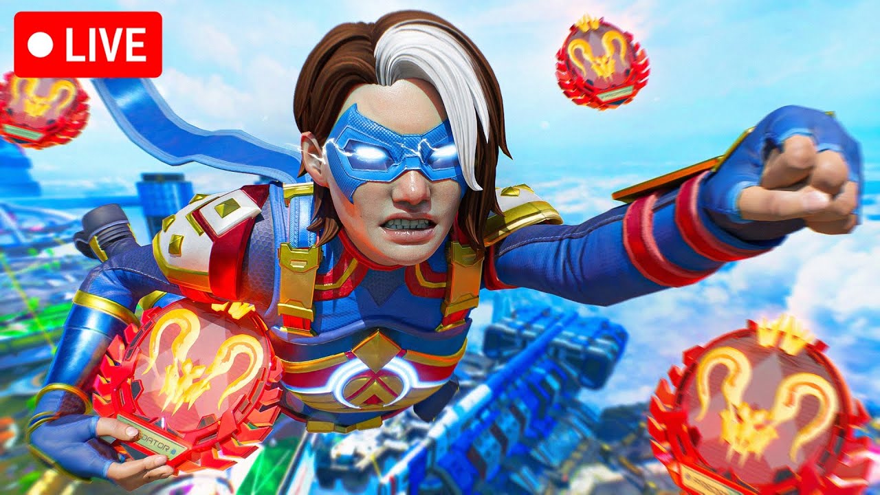 IM SORRY BUT 6/7 WAS NEVER FUNNY! | Apex Legends Ranked PREDATOR Grind 🔴 LIVE