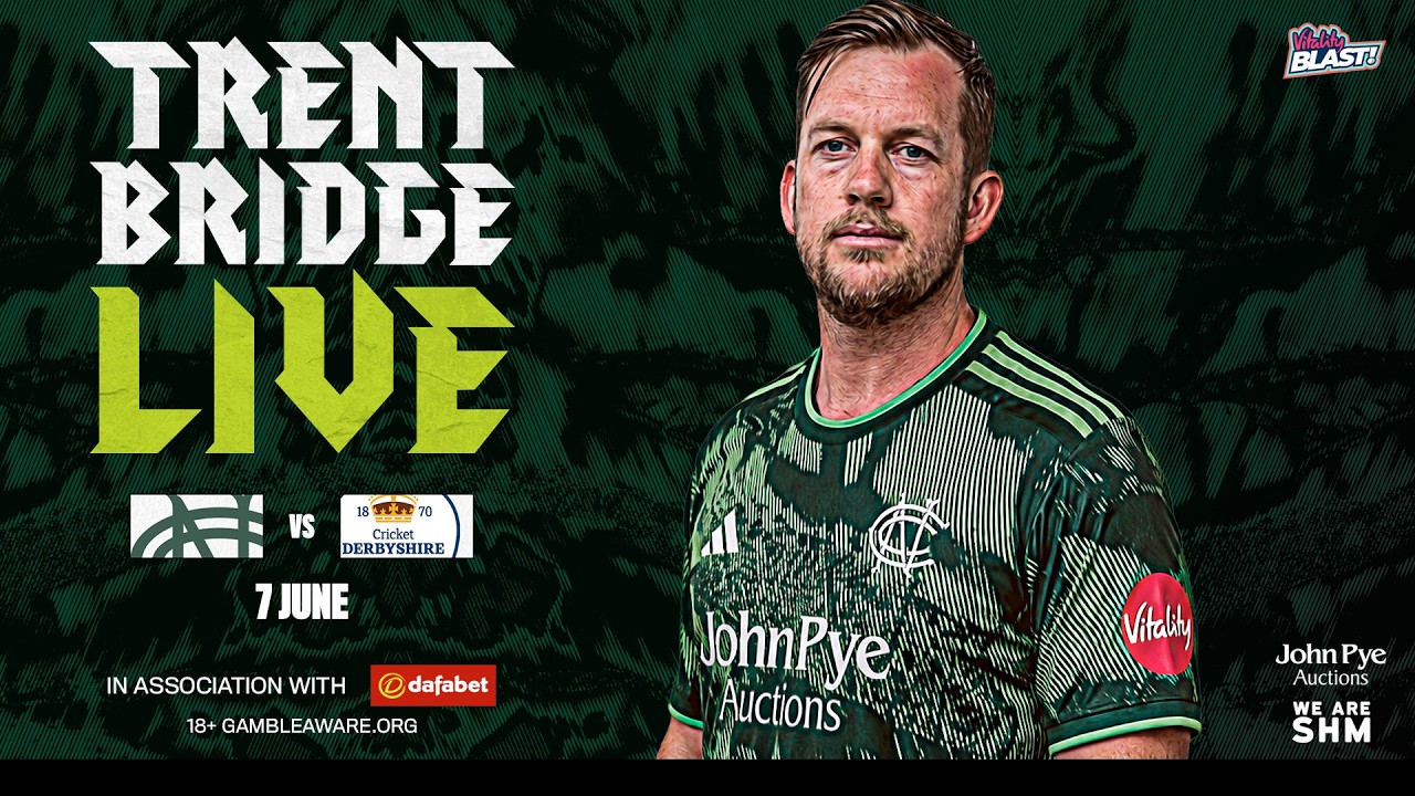🔴 LIVE STREAM |  Notts Outlaws v Derbyshire Falcons  | VITALITY BLAST