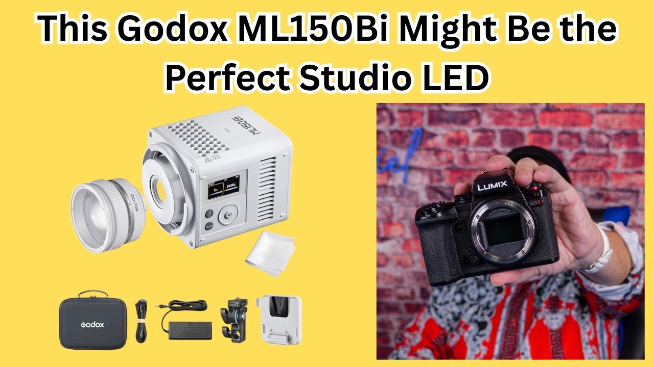 A Studio Full of Godox ML150 Bi and 80Bi Led's!