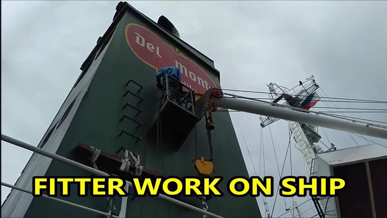 Deck fitter works | 1st day  welder job Gano kahirap ang Trabaho sa Barko
