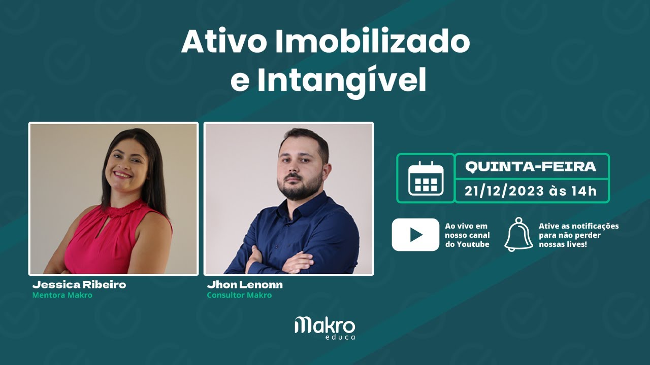 ✅Contabilizando para valer:  Ativo Imobilizado e Intangível