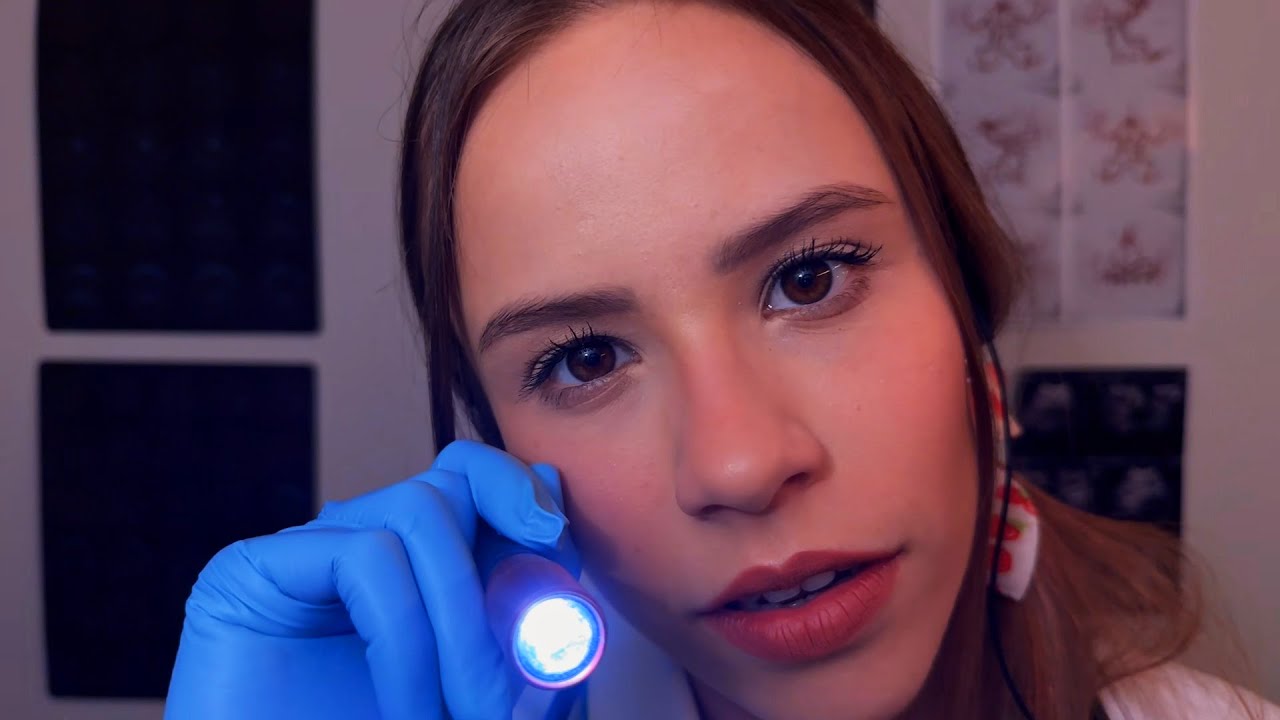ASMR Exame de NERVOS CRANIANOS: Testando TODOS os seus SENTIDOS