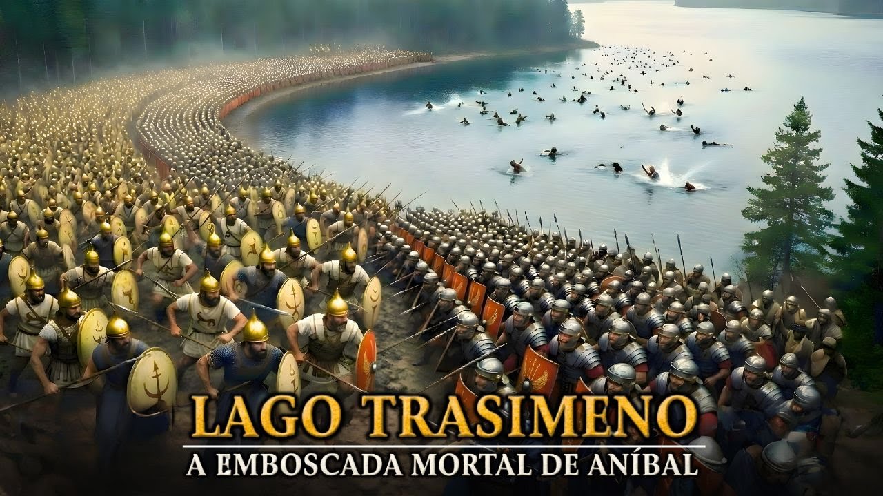 O DIA EM QUE 15.000 SOLDADOS ROMANOS FORAM ENGOLIDOS POR UM LAGO (A Estratégia Genial de Aníbal)