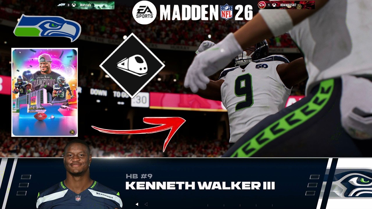99 Overall Kenneth Walker is the Best RB In The Game!