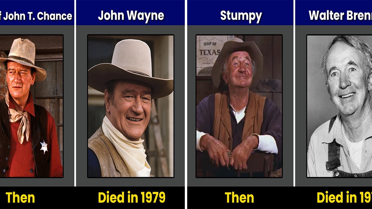 RIO BRAVO 1959 Cast THEN AND NOW 2025