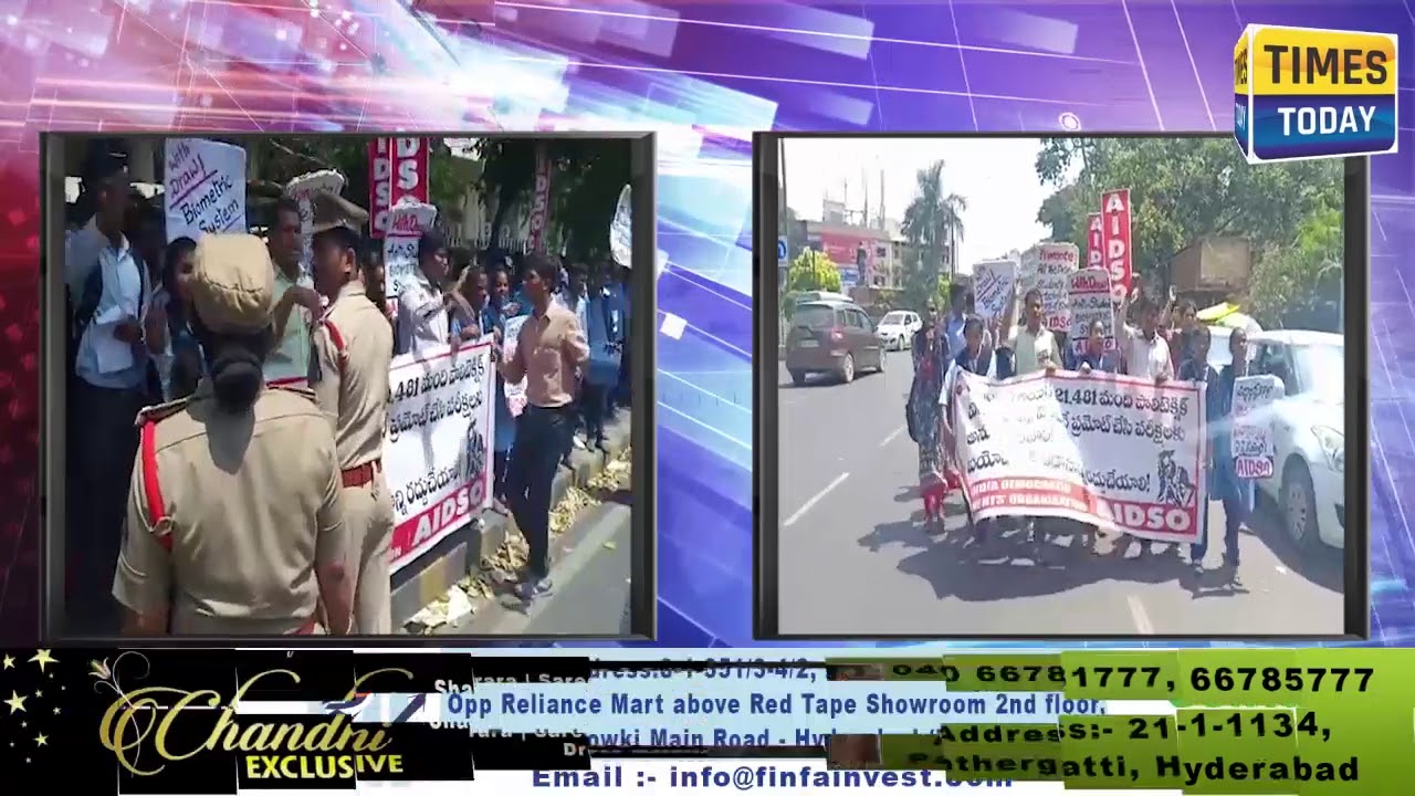 Polytechnic students  protested at SBTET asked to promote at 2 semester