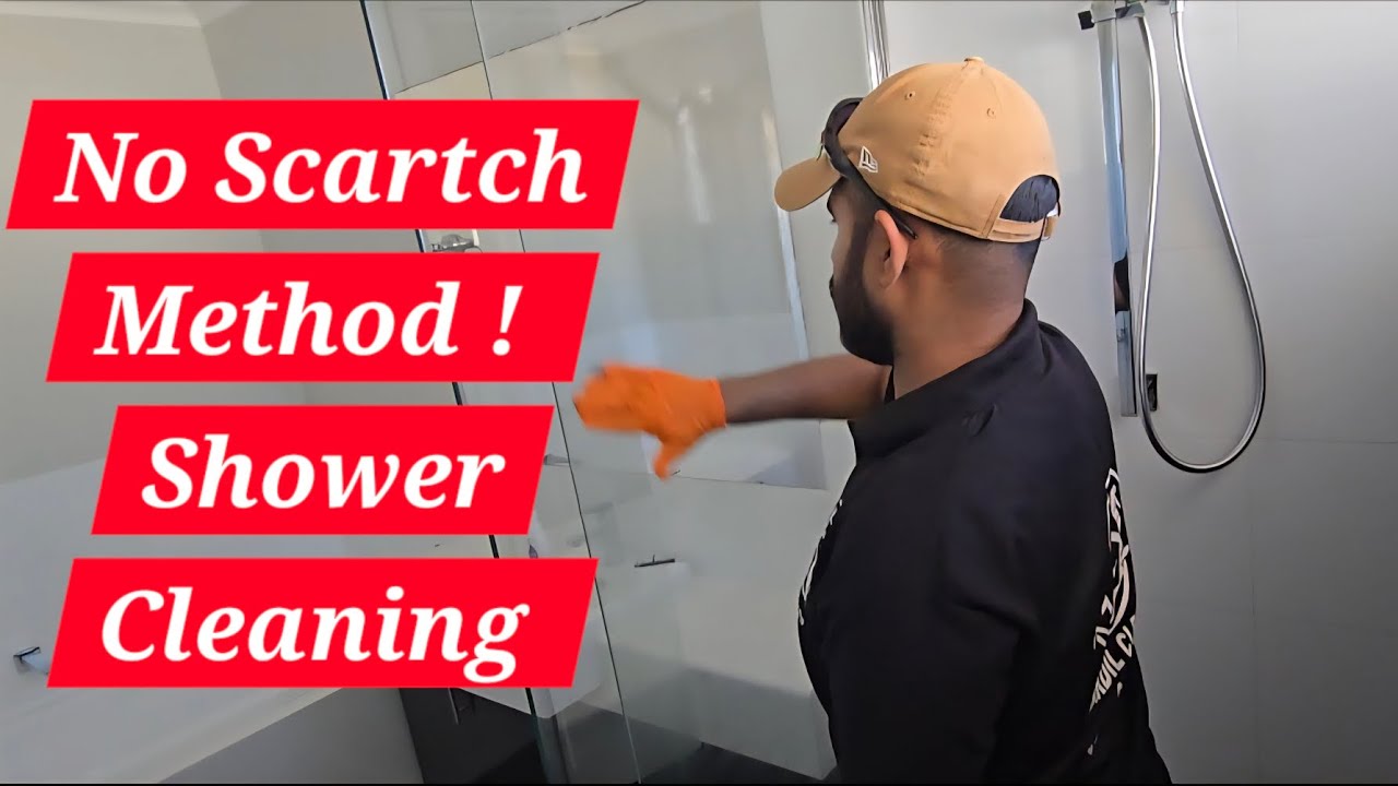 Shower Cleaning Hack That Actually Works! Remove Hard Water Stains Fast 🚿