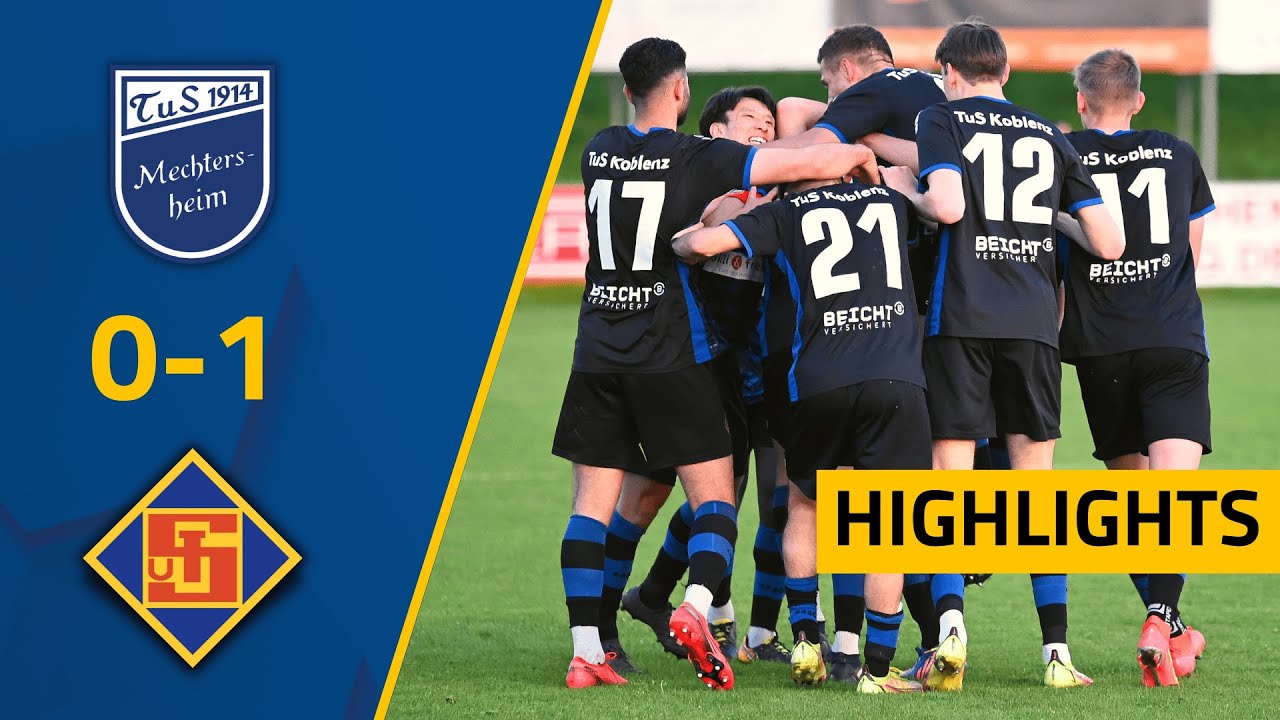 Highlights | TuS Mechtersheim - TuS Koblenz 0:1 | 25. Spieltag | Oberliga Aufstiegsrunde 21/22