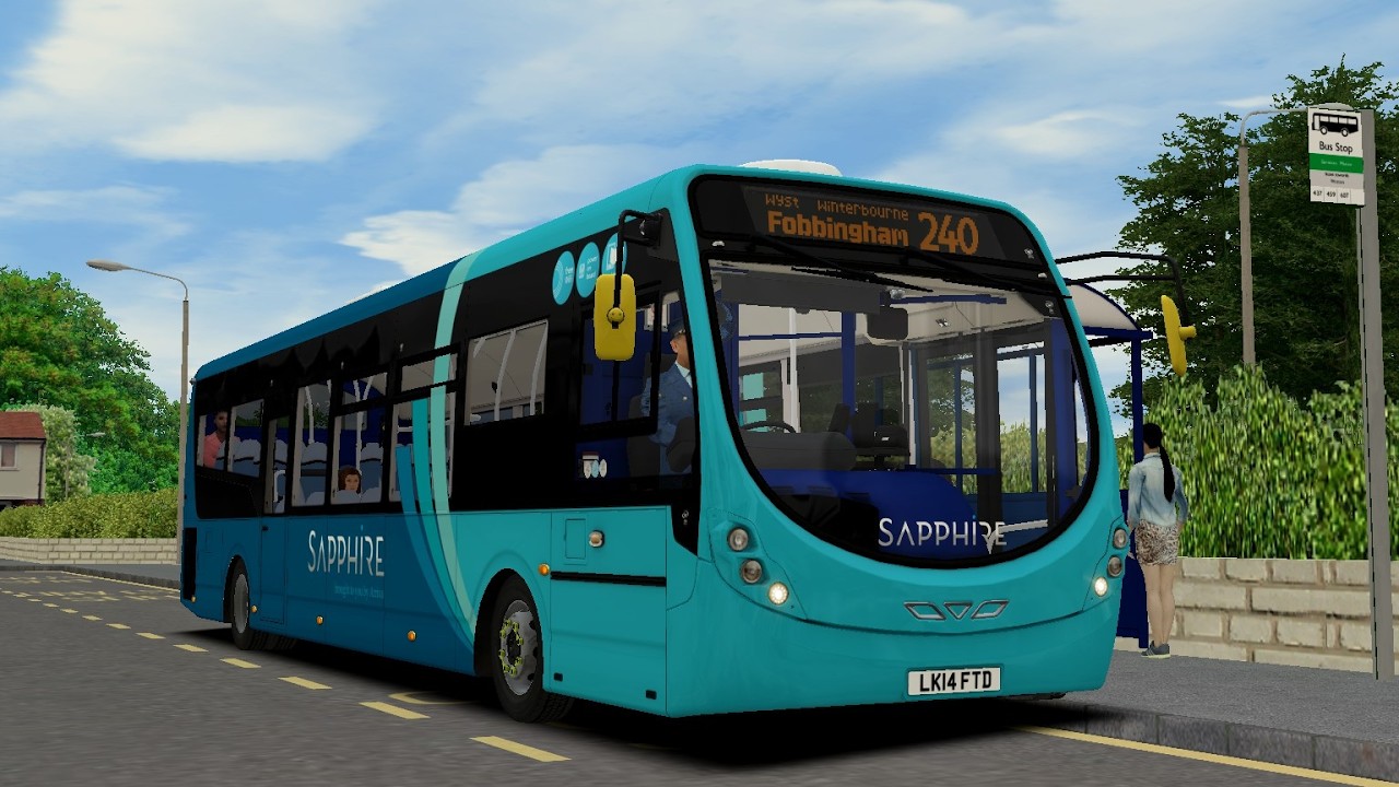 Omsi 2: Bowdenham V5 Route 240 - Wright Streetlite DF 11.5m