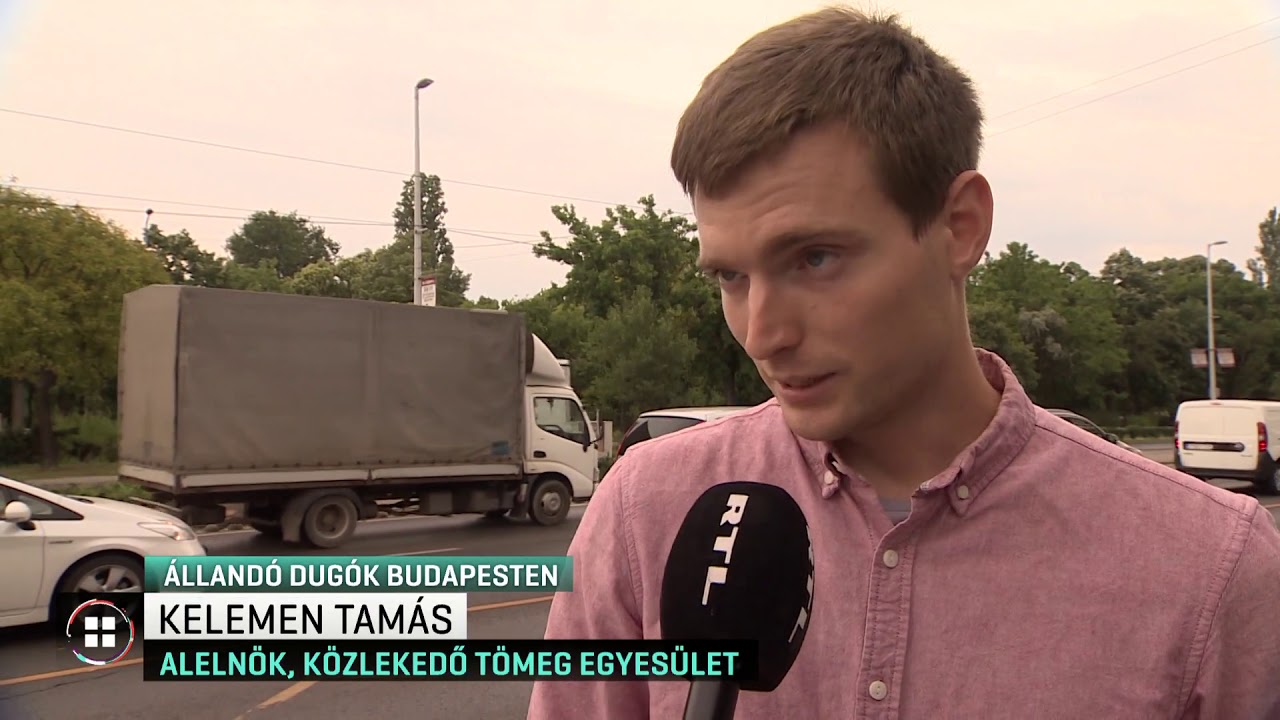 Állandó dugók Budapesten 18-07-11