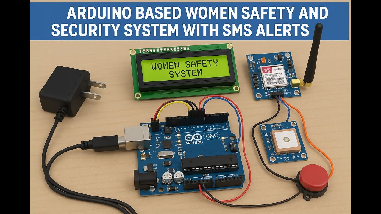 Arduino based Women safety and security system with SMS Alerts