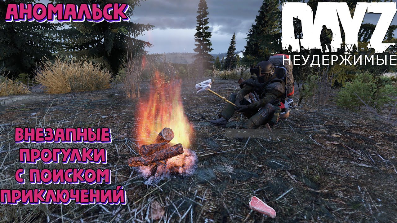 DayZ Неудержимые 1.19! Аномальск. Внезапные походы
