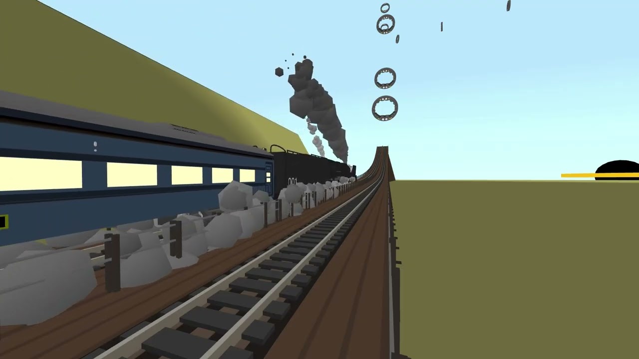 Galaxy Railways Season 2 Big One Takeoff In Rolling Line
