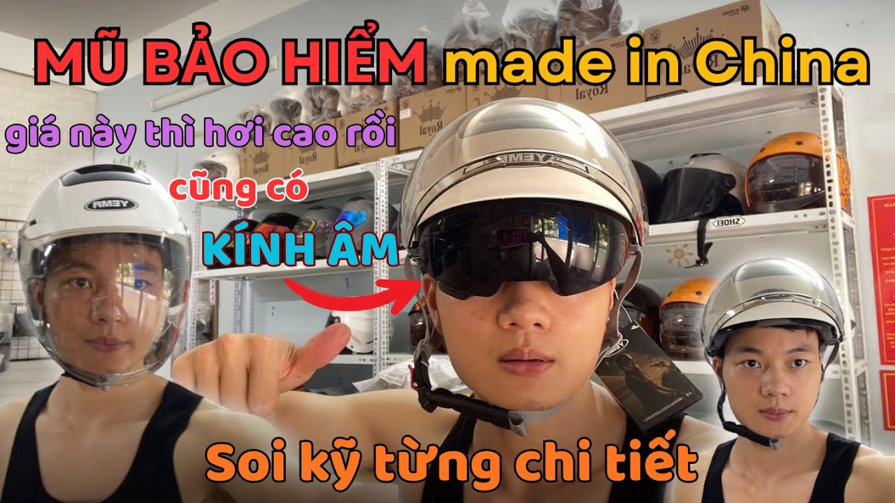 Review Thật – Mũ Bảo Hiểm Nội Địa Trung Quốc Có Đáng Tin Không?