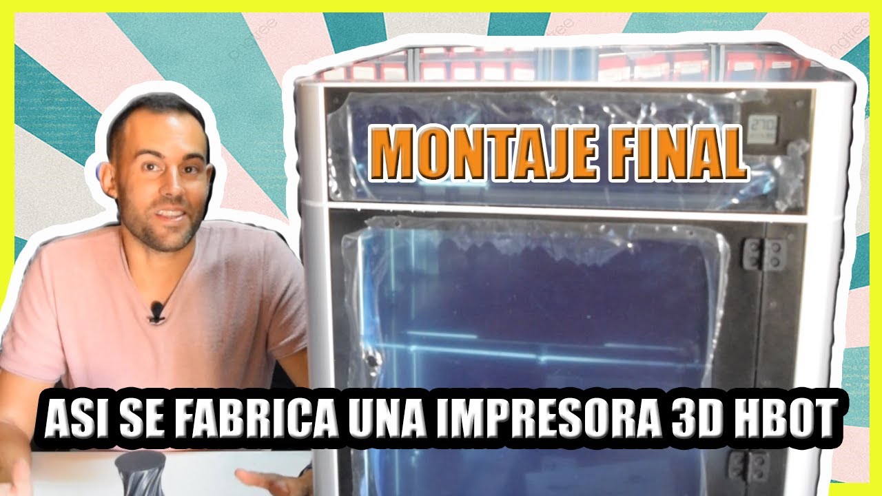 3️⃣ Como fabricar una impresora 3D Hbot XL Profesional DIY Paso a paso ➡️ Montaje final calibración