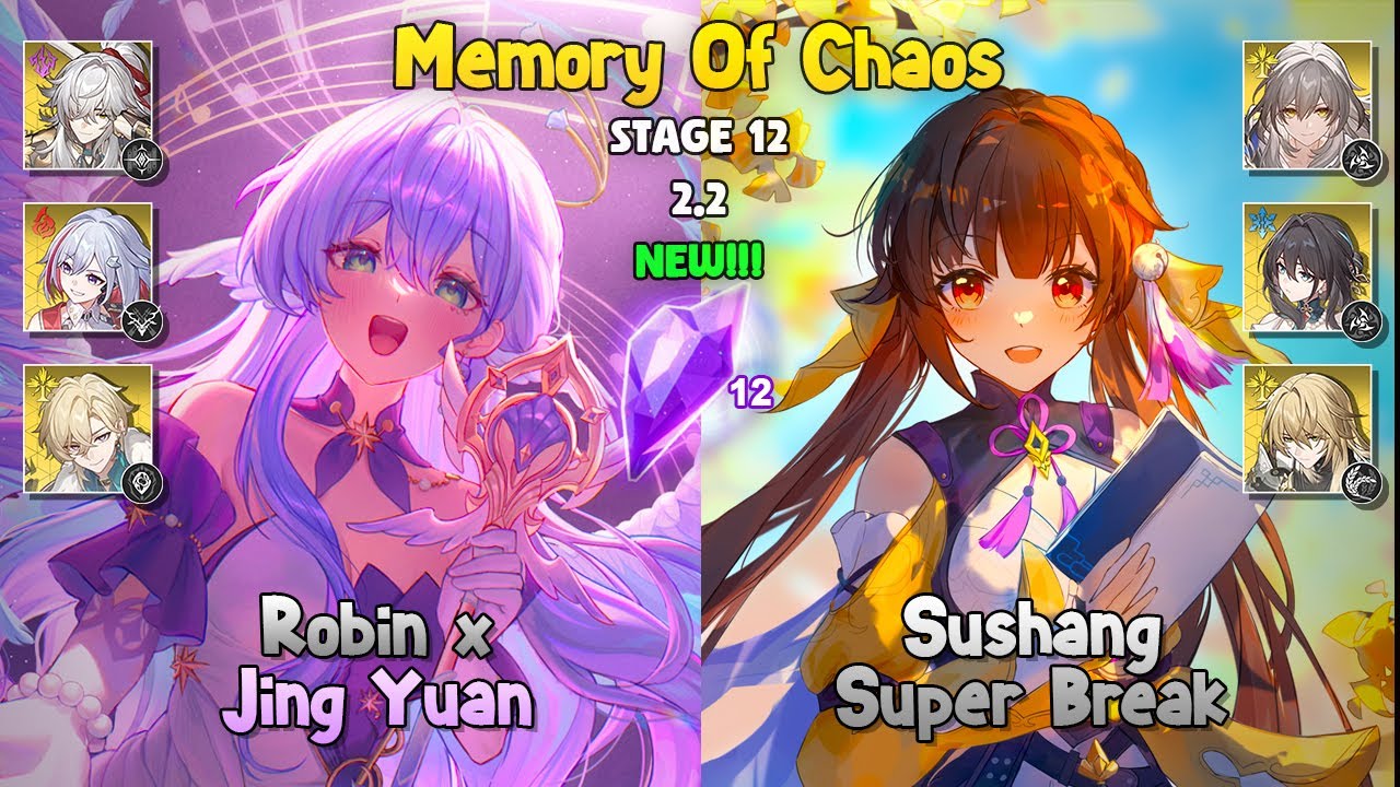 NEW MOC 12!!! - E0 Robin x Jing Yuan & E6 Sushang Super Break - Honkai: Star Rail 2.2