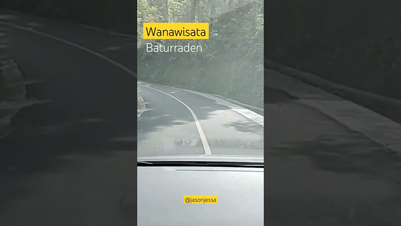 BAGUS! Inilah Jalan di Dalam Wanawisata Baturraden