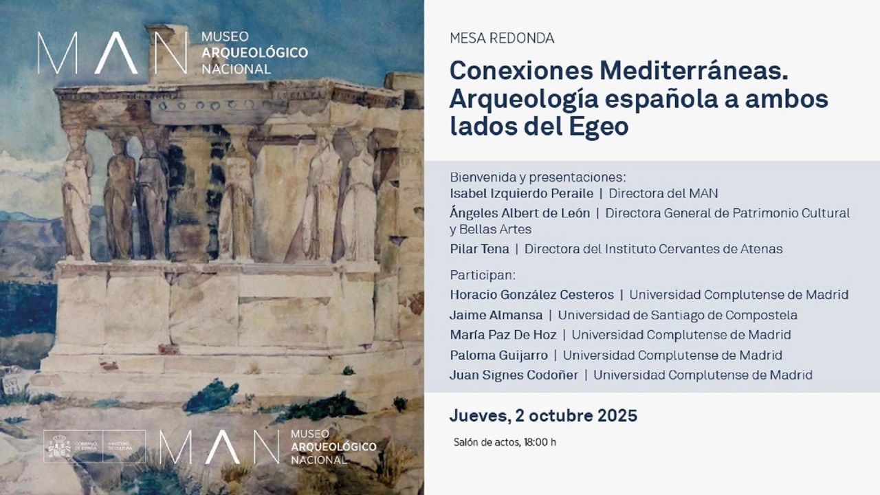 Conexiones Mediterráneas. Arqueología española a ambos lados del Egeo