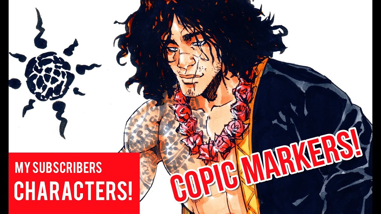 Drawing Your Original Characters: Samoan Psychopath Ep. 11