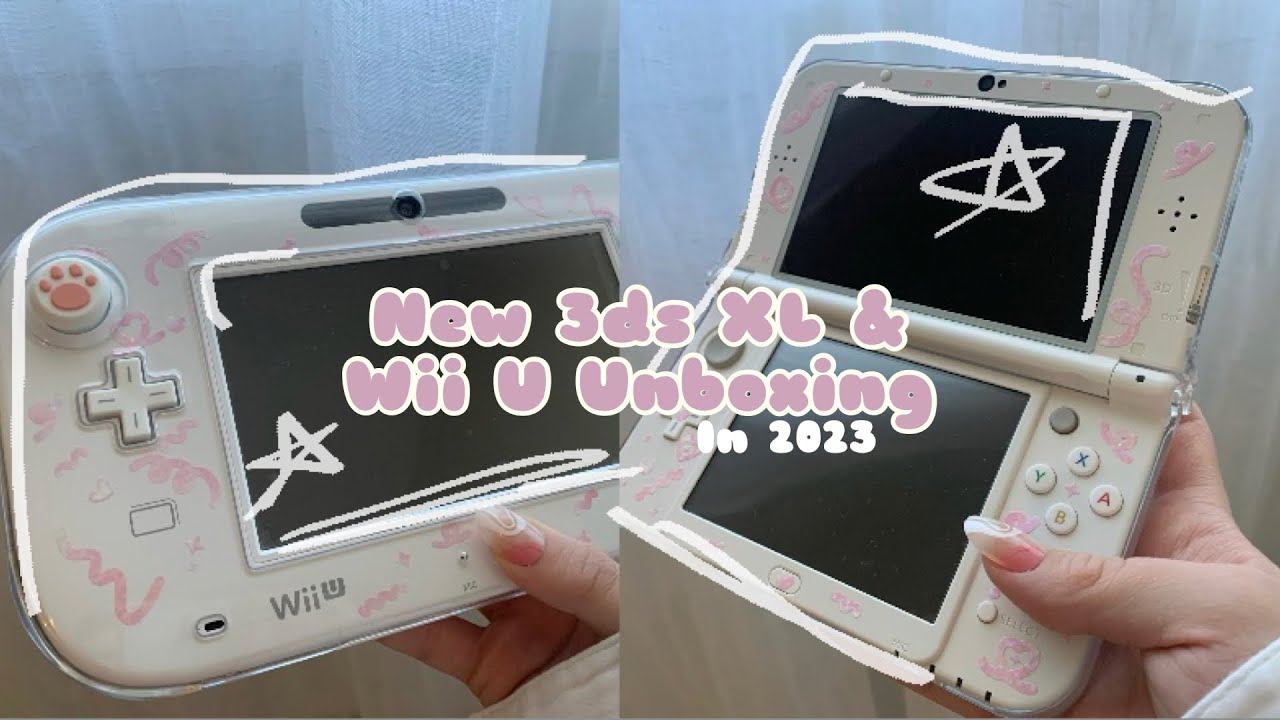 💕New 3ds XL & Wii U Unboxing in 2023