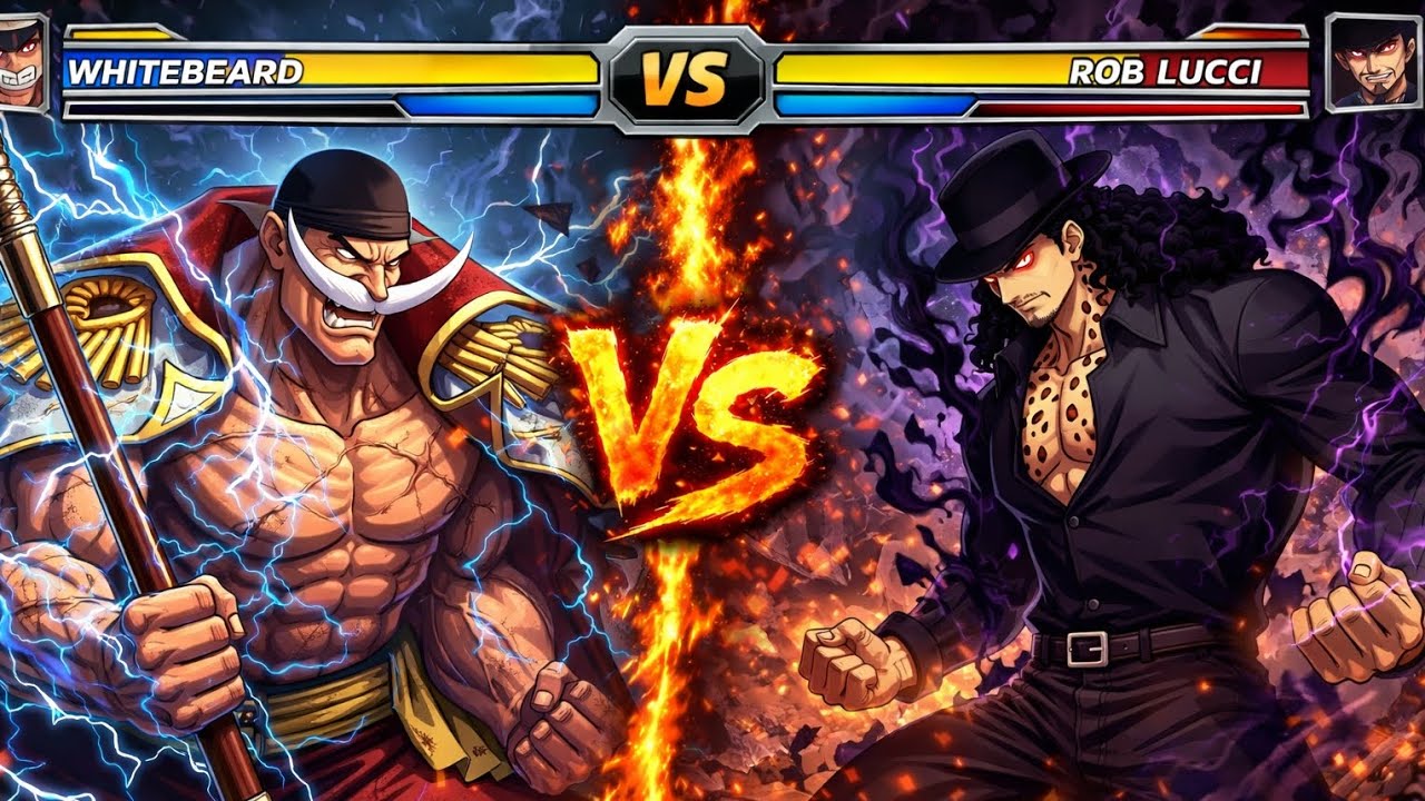 Barba branca vs Rob Lucci quem será que vence???