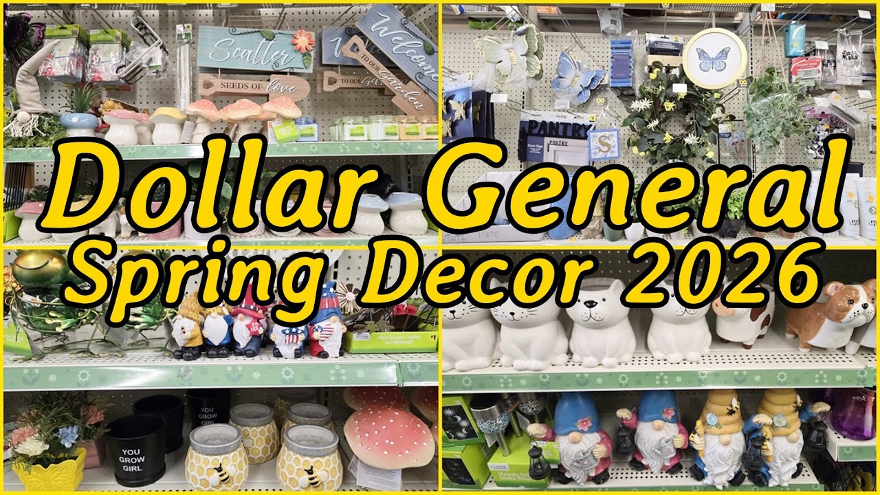🛒 Покупки в Dollar General | Весенние находки для дома 2026 🌸