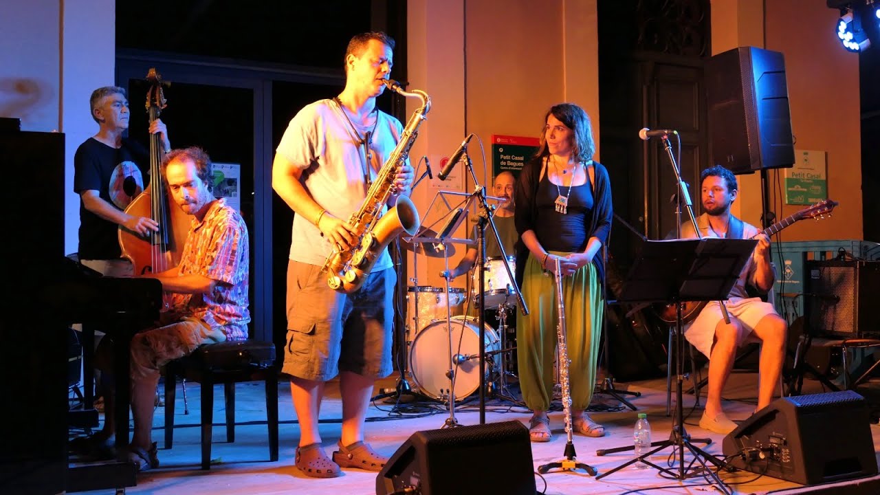 Concert  inaugural d,alumnes de la Begues Jazz Camp 2025 de Begues  del dilluns 4 d'Agost 2025