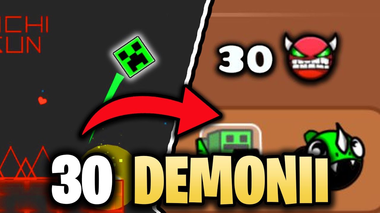 Vedin Mun 30. DEMONIN Läpi Geometry Dashissa...