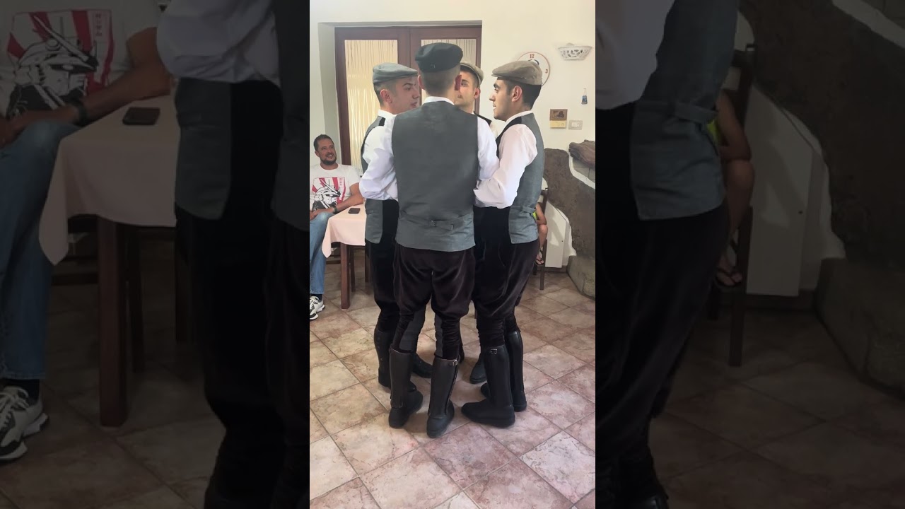 Tenore Romanzesu di Bitti - Pranzo con i Tenores a Calavrina