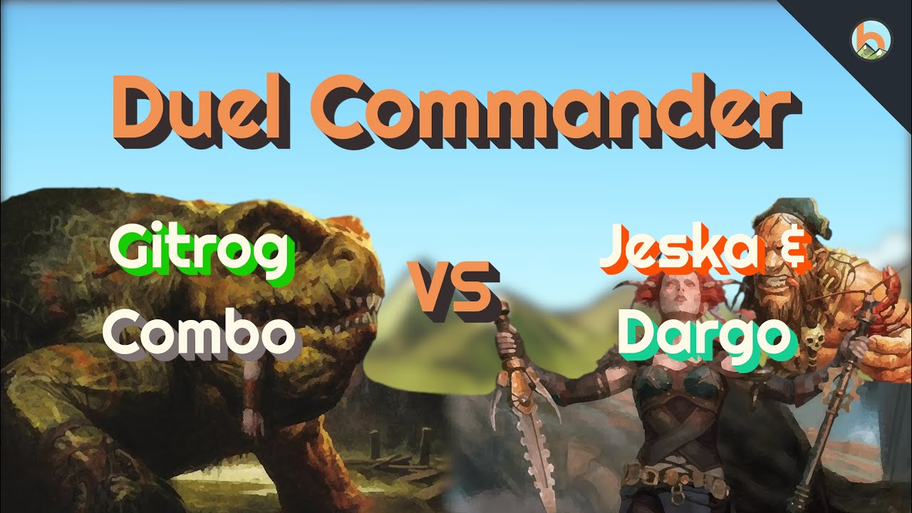 Gitrog Combo vs. Jeska & Dargo [Duel Commander-EDH] - Magic: The Gathering