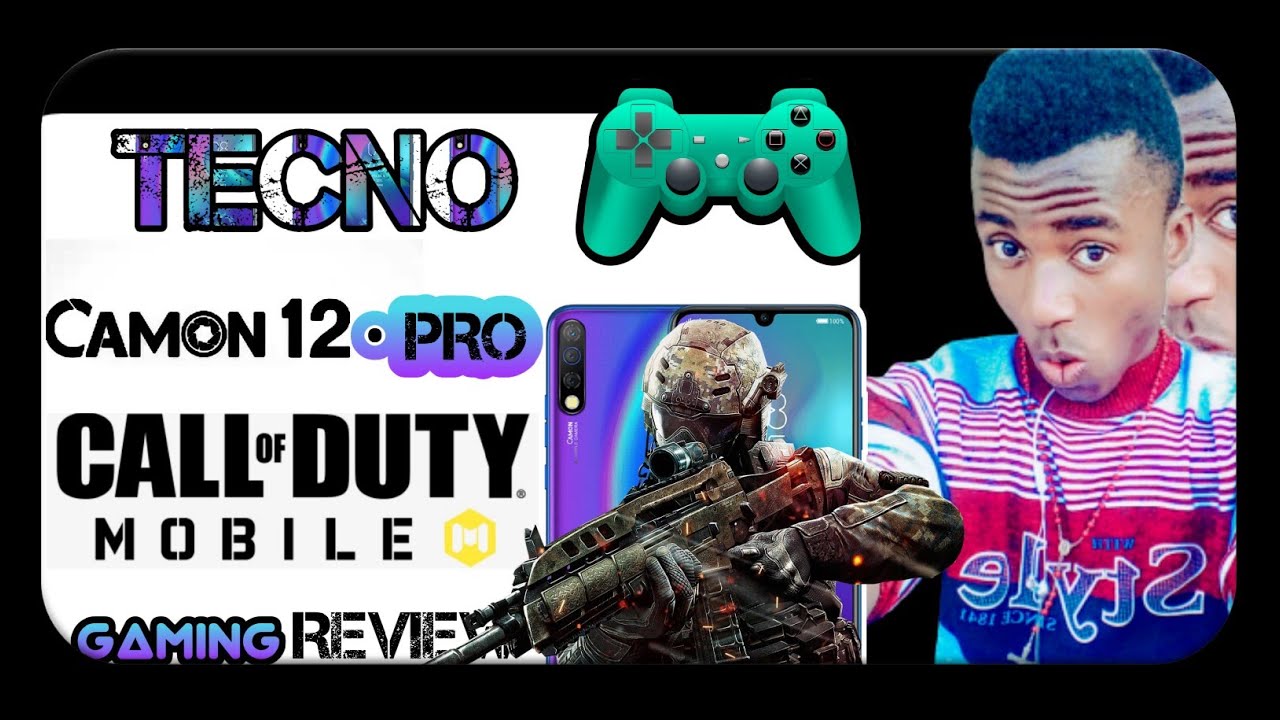 tecno camon 12pro Call of duty mobile gaming review