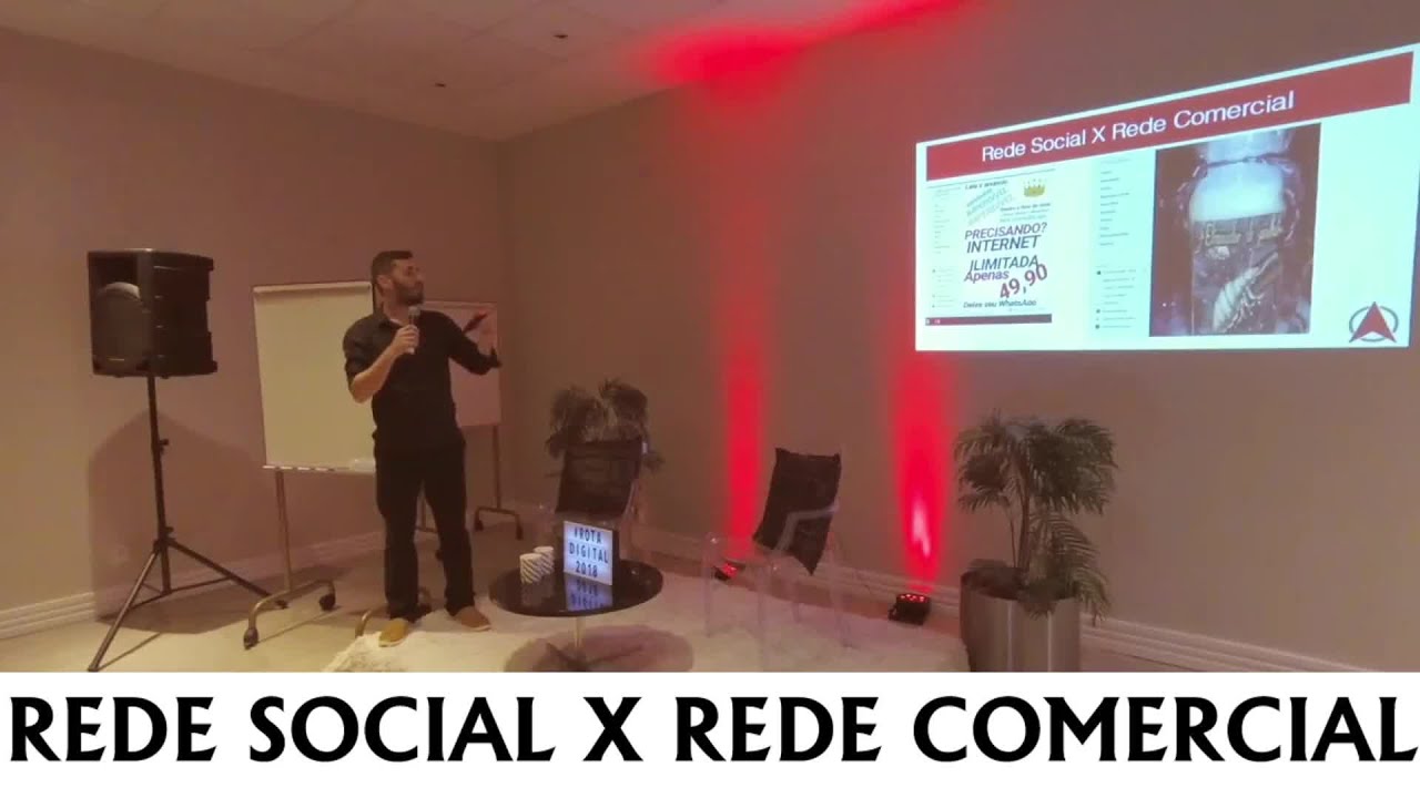 REDE SOCIAL X REDE COMERCIAL