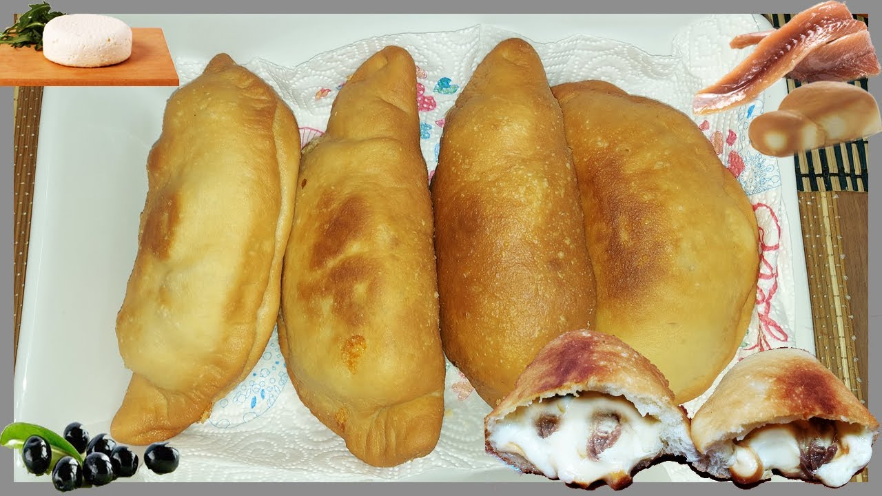 Siciliane fritte con tuma e acciughe - Ricetta tradizionale di Rosticceria Catanese