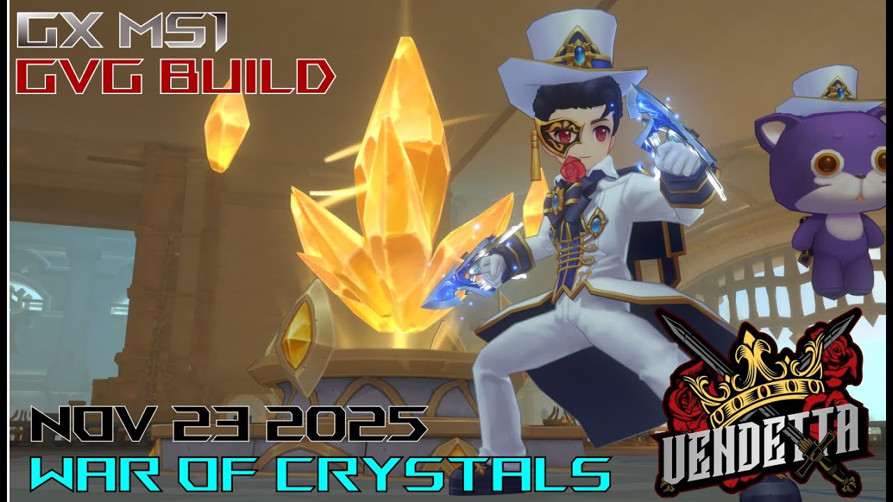 ROMC WOC - Vendetta vs. Sovereign, HEROES, Below5Feet  - MS1 Guillotine Cross (GX) PoV + GvG Build