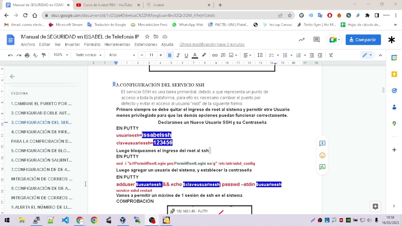 Capitulo 14 ISSABEL SEGURIDAD Y ALERTAS