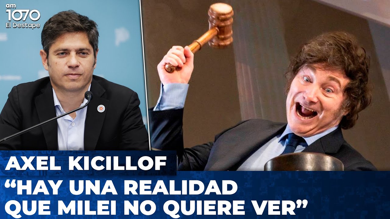 💢 AXEL KICILLOF: 