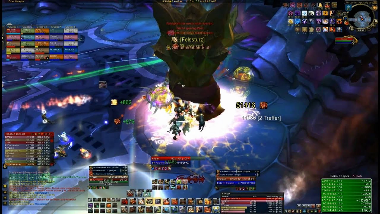 WoW Cataclysm Allvatar Raid Video Guide by Irae AoD - Bastion des Zwielichts - Cho'gall