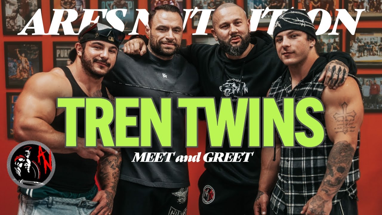 Tren Twins Meet & Greet at Ares Nutrition