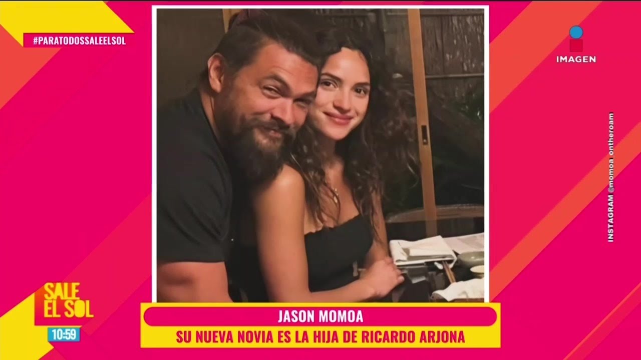 ¡Ricardo Arjona es SUEGRO de Jason Momoa! Confirma su relación con Adria Arjona | Sale el Sol