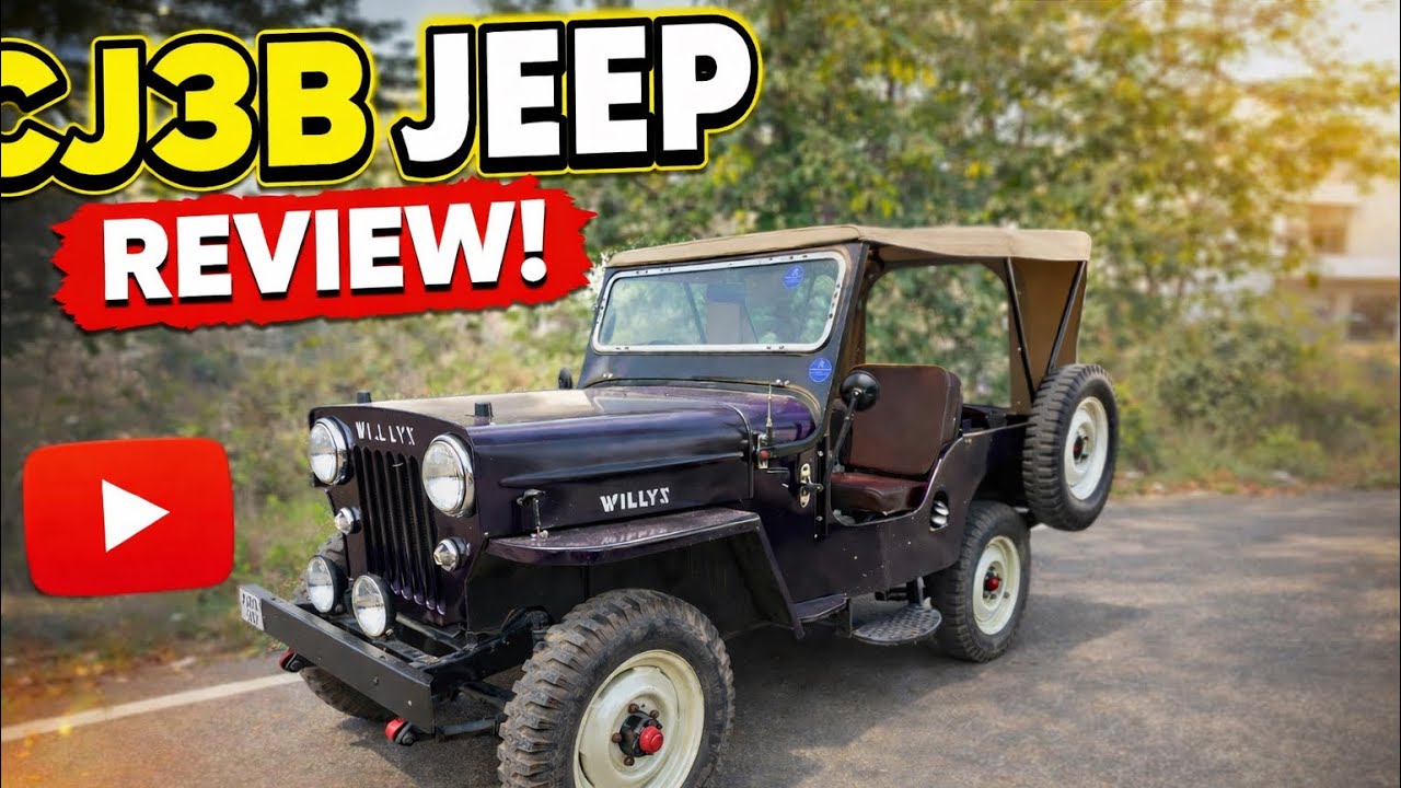 CJ3B JEEP detailed walkaround review | Legend Reborn | 1984 CJ3B | JAIPUR