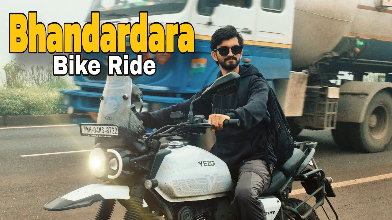 First ride on New Yezdi Adventure of to BHANDARDARA मुंबई ते भंडारदरा बाईक राईड | Vlogs No. 59