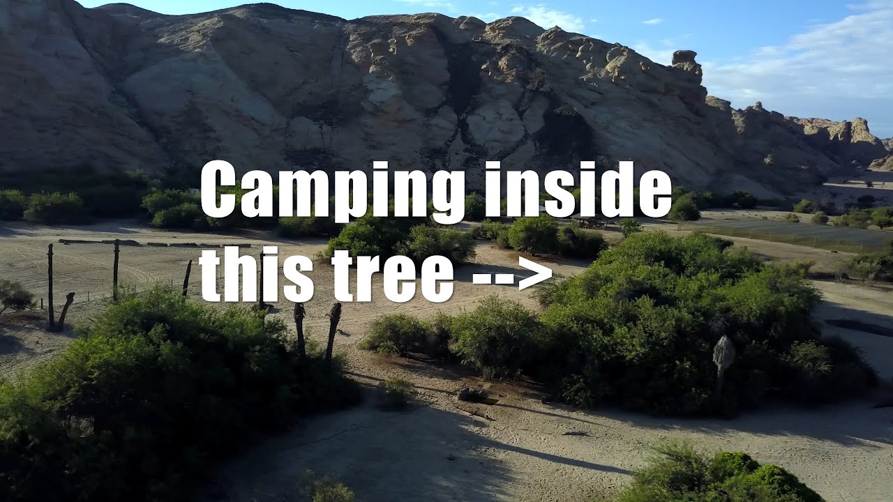 Camp where the Swakop rivers meets the Khan river