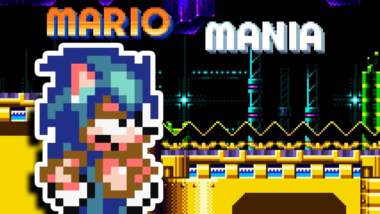 Super Mario World Hack - (Sonic) Mario Mania