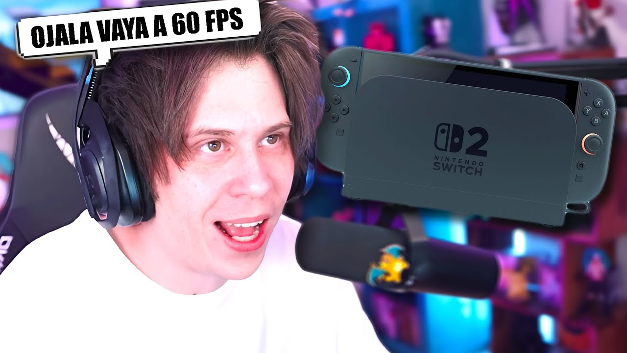 El Rubius Reacciona a la Nintendo Switch 2