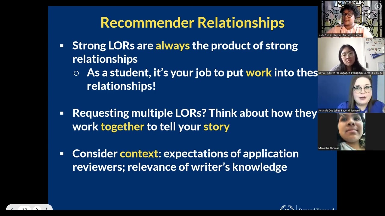 Requesting a Letter of Recommendation without Fear: Best Practices
