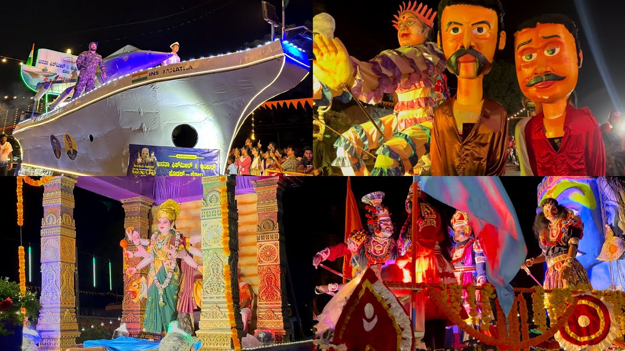 Uchila Dasara 2025 | Grand Temple Procession & Festival Vibes 🛕🎶