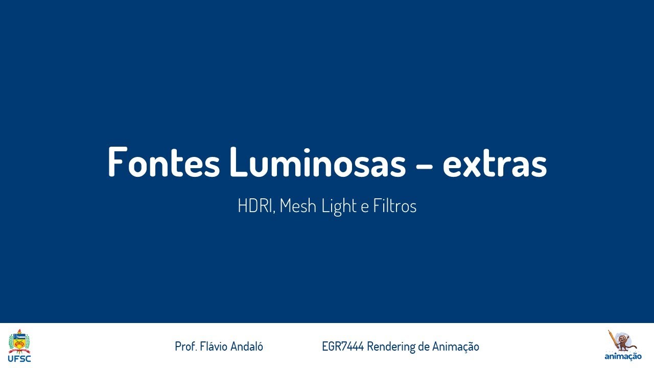 Aulas Rendering - Fontes Luminosas Parte 3